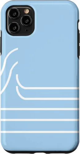 Vista 13 de Minimalist Waves Ocean Retro Waves Sea Case for iPhone 16
