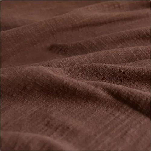 Vista 20 de Queenbox Tela de lino de algodón sólido de 19.7 x 53 pulgadas, tela de costura fina lisa hecha a mano para vestidos, ropa, manualidades, color negro