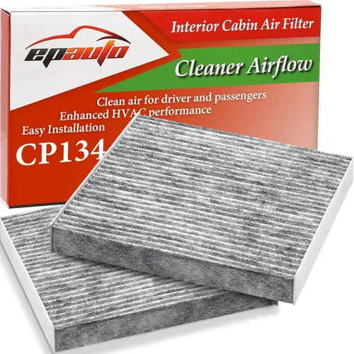 Vista 8 de EPAuto CP134 (CF10134) Filtro de aire de cabina premium incluye carbón activado