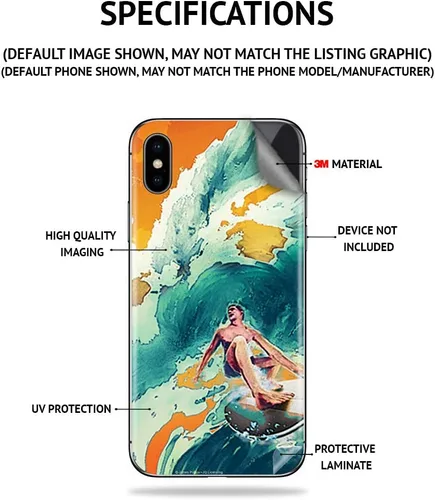 Vista 2 de MightySkins Skin compatible con Apple iPhone 15 Pro - Abedul Forest Funda protectora de vinilo duradera y única Fácil de aplicar y cambiar