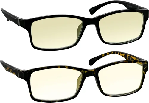 Vista 12 de TruVision Readers - 9601 Gafas de Lectura para Computadora con Bloqueo de Luz Azul, Lentes Acrílicas Antirreflejantes