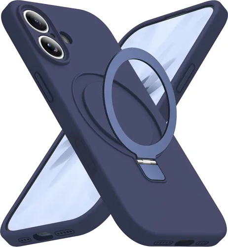 Vista 53 de Funda diseñada para iPhone 11 con soporte magnético invisible Compatible con Mag-Safe, a prueba de caídas de grado militar, a prueba de golpes