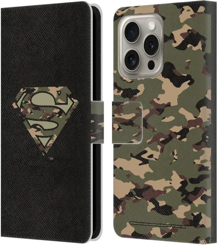 Vista 85 de Head Case Designs Funda de piel con licencia oficial de Superman DC Comics con logotipos negros y rojos compatible con Apple iPhone 11
