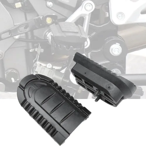 Vista 3 de Reposapiés de motocicleta Estriberas delantera izquierda derecha para Benelli TRK502 BJ500GS-A TRK 502 251 Reposapiés Pedales Reposapiés de goma 1