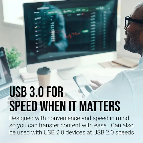 Vista 4 de PNY Unidad USB 3.0 Turbo Attaché 3 de 256 GB, paquete de 2