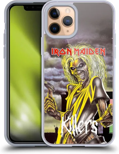 Vista 104 de Head Case Designs Funda de gel suave con licencia oficial de Iron Maiden Brave New World, compatible con Apple iPhone 7 Plus/iPhone 8 Plus Nuevo