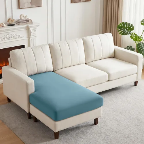 Vista 49 de KinCam - Fundas elásticas para cojines de sofá, fundas seccional para sofá en forma de L, fundas lavables para sofá, fundas para sofá