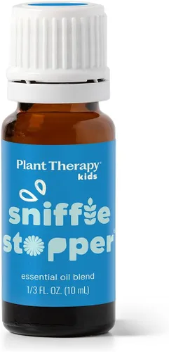 Vista 7 de KidSafe mezcla de aceites esenciales sin diluir para tratar el resfrío, de grado terapéutico, Transparente