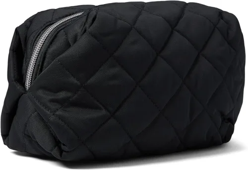 Vista 2 de Vera Bradley Organizador de Maquillaje para Mujer, de Twill de Alto Rendimiento, Mediano, Negro, Tamaño único