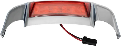 Vista 4 de Luz de punta de guardabarros trasero ABS para Harley 1986-2008 FLSTC 1993-1996 FLSTN, lente roja
