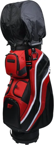 Vista 5 de Founders Club Serie Tour de 4ª Generación Organizador con Candado para Clubes de Golf, Bolsa de Carrito para Hombres con Divisores Anti-Vibración