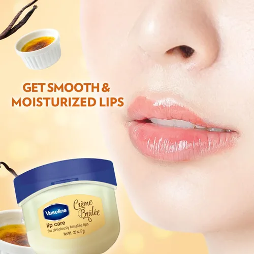 Vista 5 de Vaseline Crema labial Brulee tamaño .25z Vaseline Lip Therapy Creme Brulee .25z