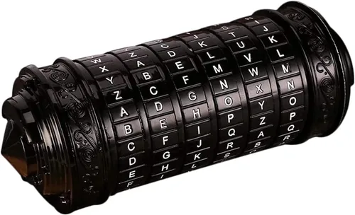 Vista 7 de Cryptex - Cajas de rompecabezas con código Da Vinci, Mini Cryptex Lock, aniversario, día de San Valentín, rompecabezas de cumpleaños, regalos