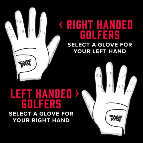 Vista 3 de PXG Guantes de golf para hombres jugadores guante para golfista diestro guante para golfista zurdo de piel Cabretta