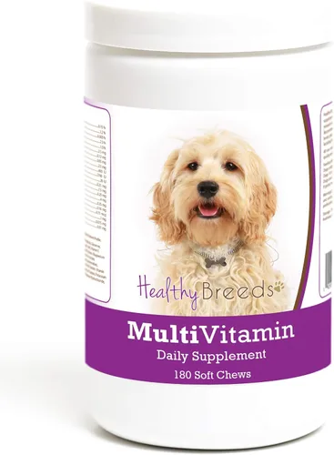 Vista 58 de Healthy Breeds Affenpinscher Multivitamínico suave masticable para perros 180