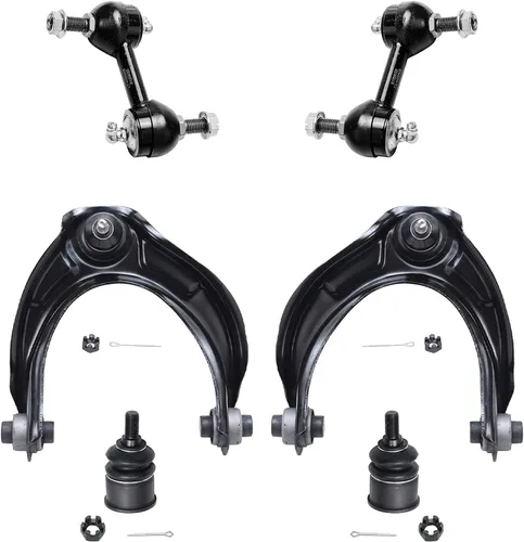 Vista 169 de Detroit Axle - Kit de brazos de control delantero para Chevy Silverado 1500 GMC Sierra 1500 GMC Sierra 1500 Avalanche Yukon Tahoe Escalade ESV EXT