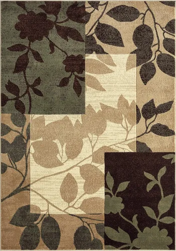 Vista 10 de Tapete, Home dynamix, colección Tribeca, extra largo personalizable, Polipropileno, Multi-verde