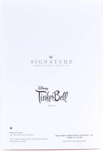 Vista 6 de Hallmark Tarjeta de cumpleaños exclusiva (Disney Tinkerbell)