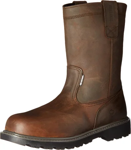 Vista 4 de Wolverine Botas de trabajo Floorhand impermeables de 10" con punta de acero para hombre
