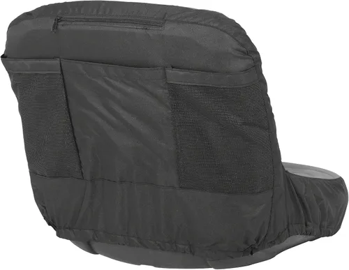 Vista 2 de Classic Accessories funda de asiento de tractor, de lujo, color negro, L