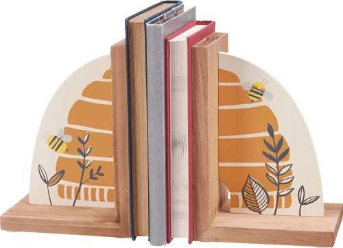 Vista 2 de Primitives by Kathy Sujetalibros decorativos Bee Skep