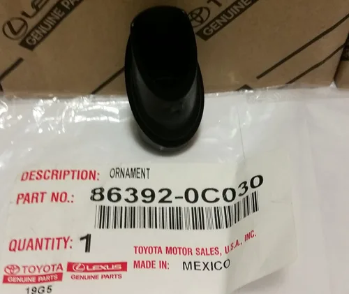 Vista 3 de Bisel/adorno de antena Toyota Tundra 86392-0C030