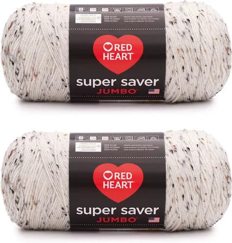 Vista 5 de Red Heart Super Saver Jumbo Ovillo de lana, Amatista