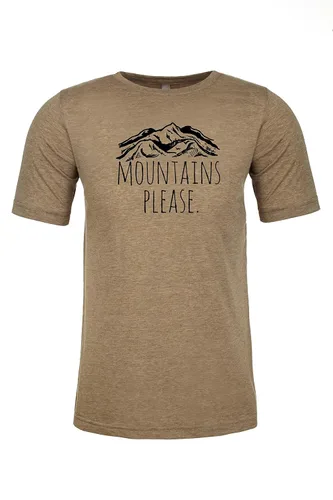 Vista 37 de I'd Hike That, Graphic Men's Tee, Funny T Shirt, Shirts with Sayings, Stonewash Blue or Sage (XL, Stonewash Blue)