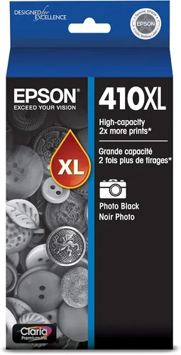 Vista 5 de Epson T410XL020 Premium Negro Alta Capacidad -Cartucho -Tinta y T410 Claria Premium -Tinta Alta Capacidad Foto Negro -Cartucho (T410XL120)