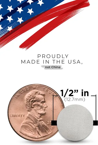 Vista 2 de Fabricado en los Estados Unidos - Filtros de pantalla de tubo de acero inoxidable 304 de 50 1/2 pulgadas (0.500 pulgadas)