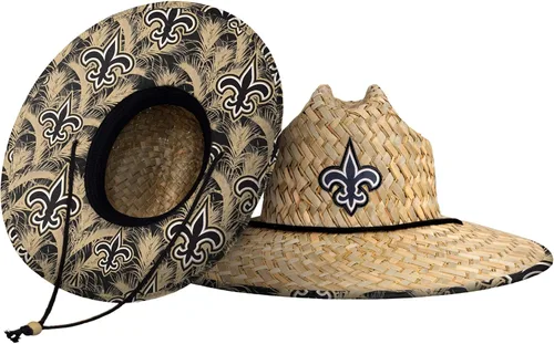 Vista 43 de FOCO - Sombrero de paja con logotipo de equipo universitario de NCAA y estampado floral para hombre