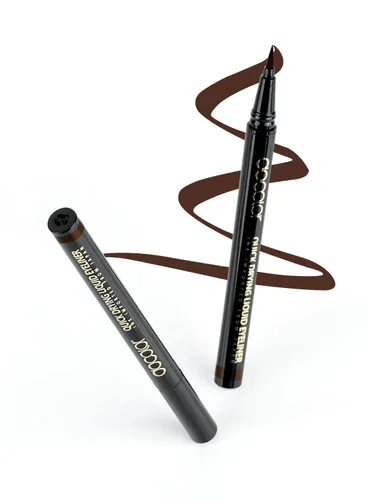 Vista 10 de docolor Delineador de ojos de gel delineador de ojos ultra pigmentado, impermeable, a prueba de manchas, lápiz delineador de ojos, color negro