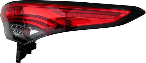 Vista 59 de Ensamble de luz trasera exterior TRQ para lado del conductor izquierdo trasero. Compatible con Toyota Corolla XLE 2020, 2021, 2022 y Toyota Corolla