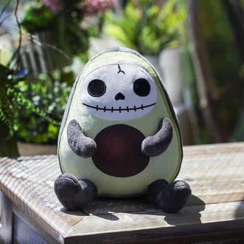Vista 6 de Furrybones Haas - Figura coleccionable de aguacate de 10 pulgadas de alto, suave