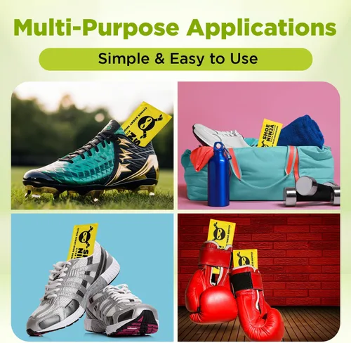 Vista 6 de Desodorizante de zapatos Shoe Ninja - Eliminación de olor de zapatos con carbón activado, removedor de olores de zapatos versátil y reutilizable