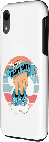 Vista 2 de It's a boy, Pregnancy, New Parents, Gender Reveal Newborn Case for iPhone XR