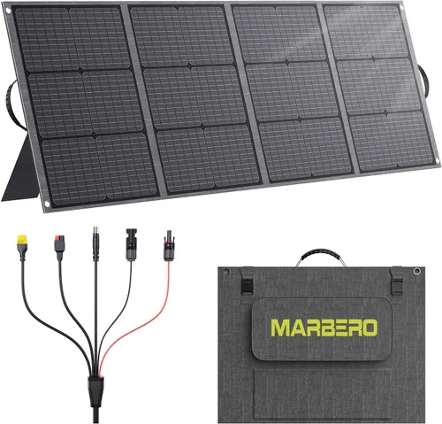 Vista 12 de MARBERO Kit de ventilador solar de 4.7 pulgadas, panel solar de 15 W con 2 ventiladores impermeables, ventilador de aire de entrada o escape