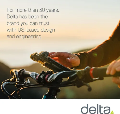 Vista 6 de Delta Cycle - Soporte de teléfono para bicicleta que se ajusta a cualquier manillar y se adapta a cualquier teléfono o iPhone, accesorios