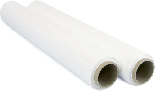 Vista 6 de OFITURIA Película de embalaje de 19.7 in de ancho y estirable hasta 984.3 ft de longitud, rollo de película elástica manual para embalaje industrial