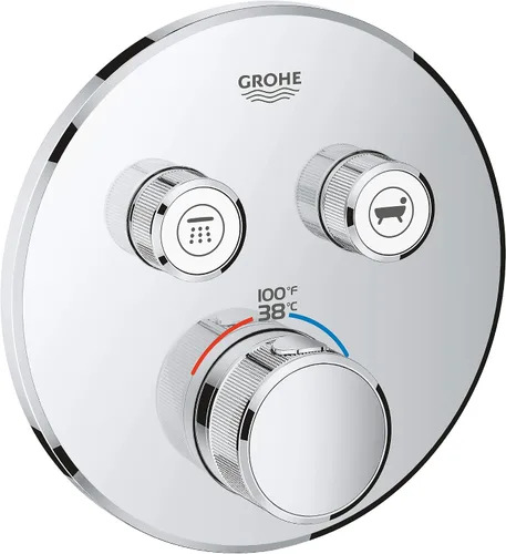 Vista 24 de GROHTHERM® SMARTCONTROL DOBLE FUNCIÓN TERMOSTÁTICA DE VÁLVULA