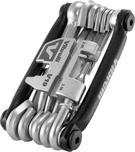 Vista 6 de Vibrelli Bike Multi Tool V19 - Con estuche de transporte - Multiherramienta para bicicletas de alto rendimiento