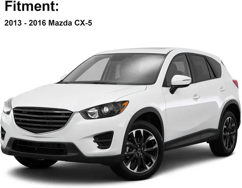 Vista 6 de Conjunto de faros delanteros tipo halógeno compatible con Mazda CX-5 2013-2016 2013 2014 2015 2016 Mazda CX-5 Conjunto de lámpara de cabeza tipo