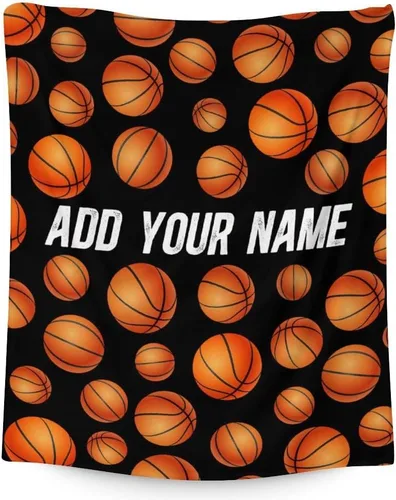 Vista 10 de Manta de baloncesto – 40 x 30 pulgadas, manta de baloncesto pequeña, regalos para niños y niñas, ideas de regalo de franela suave, afelpada y cómoda