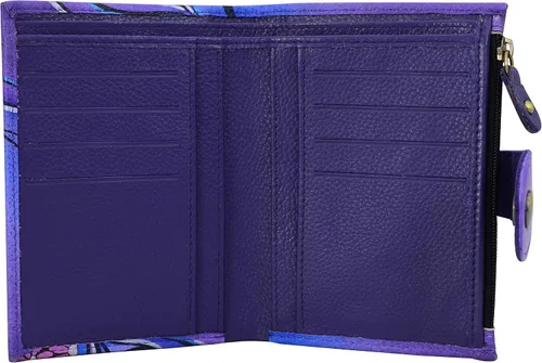 Vista 70 de Anna by Anuschka Cartera de mujer pintada a mano de cuero genuino para mujer
