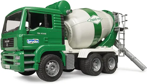 Vista 2 de bruder 02739 Man TGA Hormigonera 1:16 Vehículos, camión de mezcla de hormigón, camión, furgoneta, camión mezclador, vehículo de construcción
