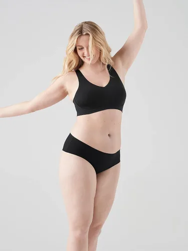Vista 4 de Brasier True Co True Body con cuello en V elevador para mujer con banda de forma suave