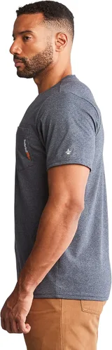 Vista 3 de Timberland PRO Camiseta de manga corta para hombre Base Plate Blended