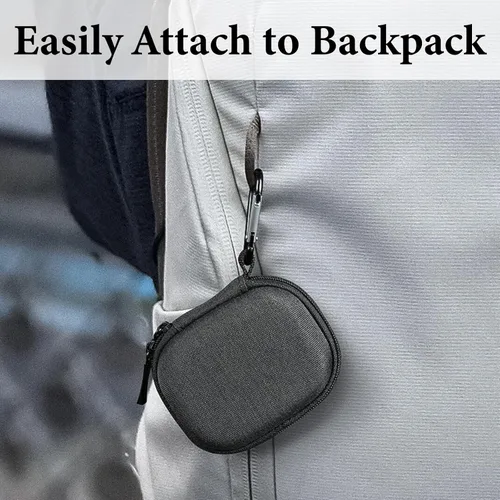 Vista 6 de Geekria Shield - Funda para auriculares compatible con Samsung Galaxy Buds3 FE/Pro, Galaxy Buds 2, bolsa de transporte de viaje de repuesto