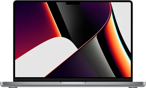 Vista 7 de Apple MacBook Pro de finales de 2021 con chip Apple M1 Pro de 10 núcleos (14 pulgadas, 16 GB de RAM, 1 TB SSD) gris espacial (Renovado Premium)