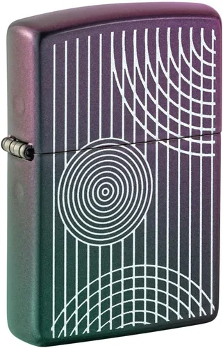 Vista 8 de Zippo Pinturas Abstractas Diseño Color 540 Encendedor De Bolsillo